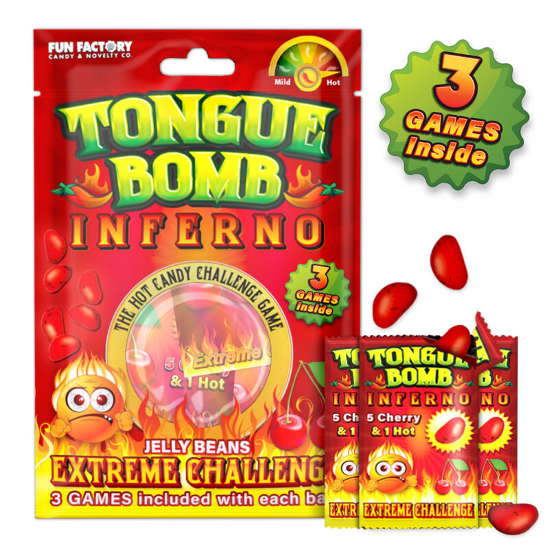 Tongue Bomb Inferno Packaging